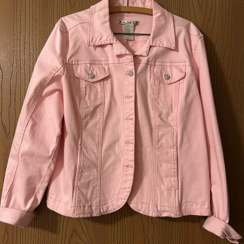 Pink Jean Jacket
